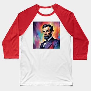 Abraham Lincoln Baseball T-Shirt